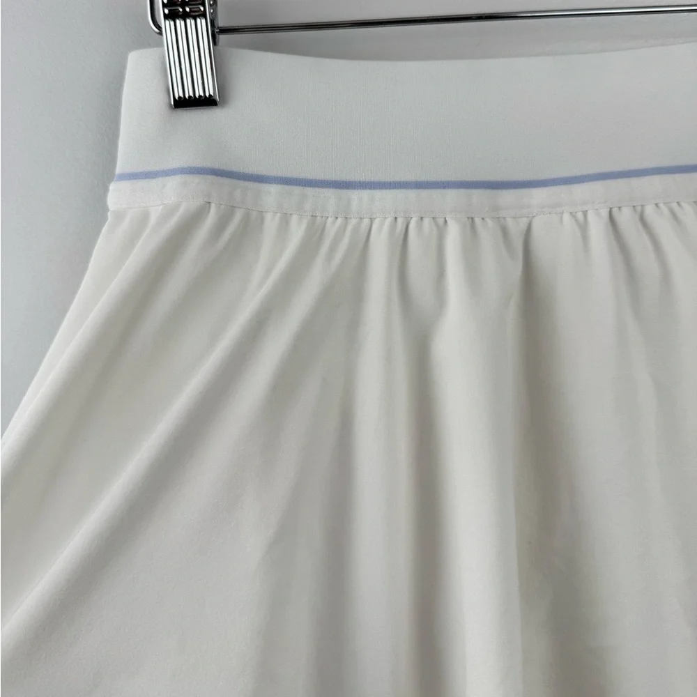 Lululemon Women Court Rival Long HR White Skirt‎ Size 6